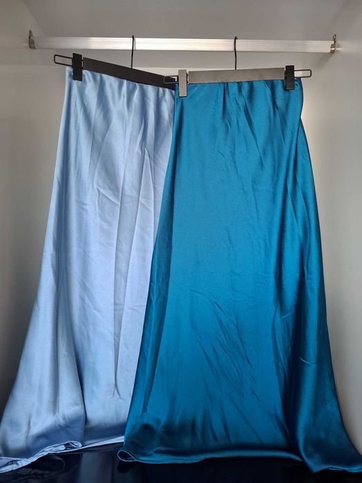 Дамска сатенена пола - нова