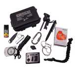 Kit supravietuire On Point, 13 elemente multifunctionale, negru