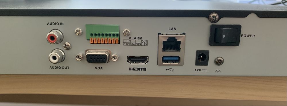 NVR IP Hyundai hyu-734 16 canale Camere Supraveghere HDMI 4K VGA