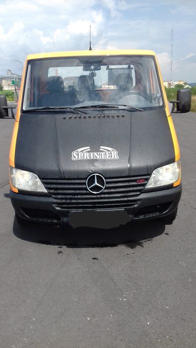 Vând Mercedes sprinter an 2002 3 locuri cu benă
