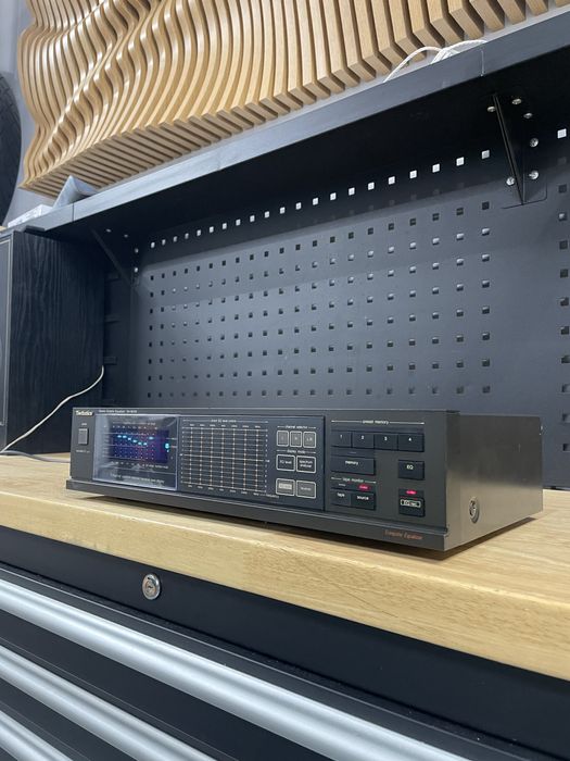 Technics sh-8046 egalizator audio 7 benzi cu comenzi tactile