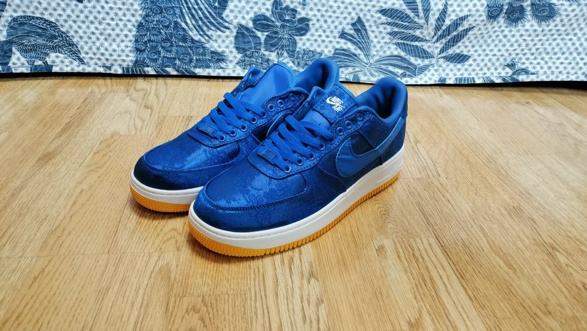 Af1 blue Fragment x CLOT
