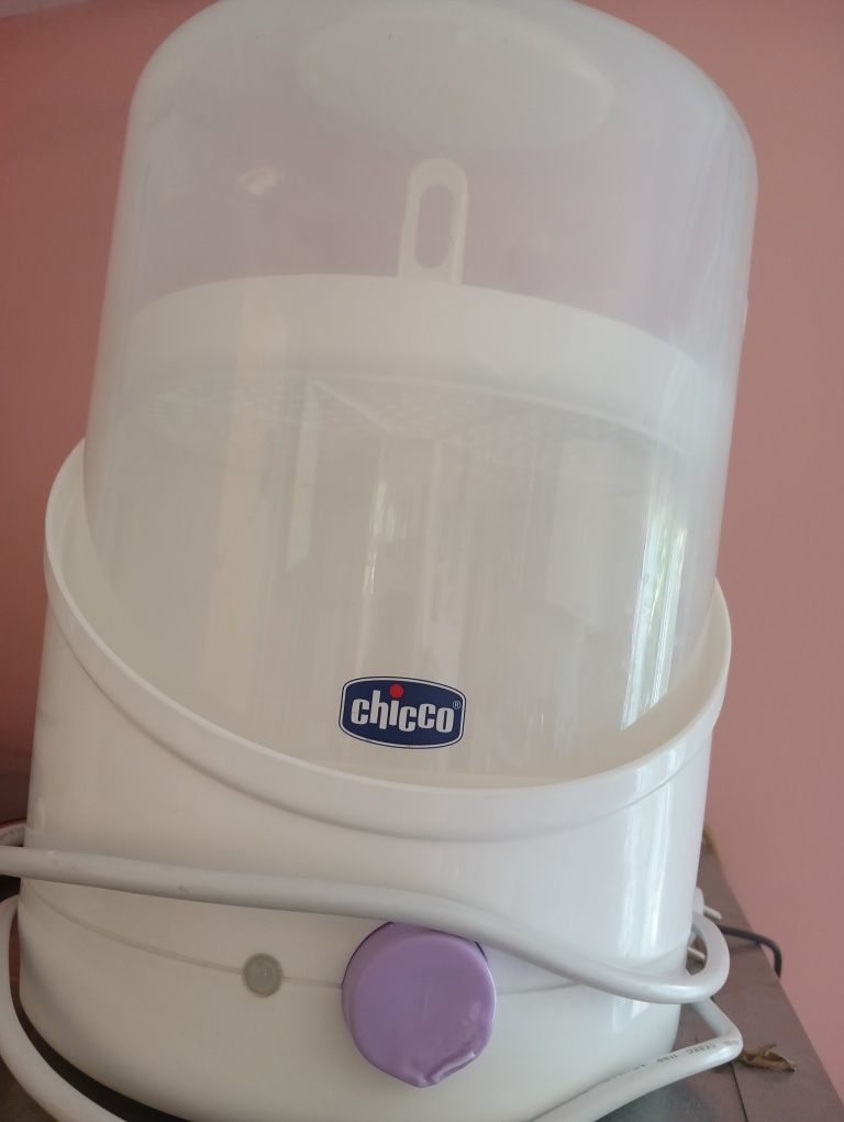 Електрически стерилизатор Chicco Step Up, 6-7 шишета, 0+