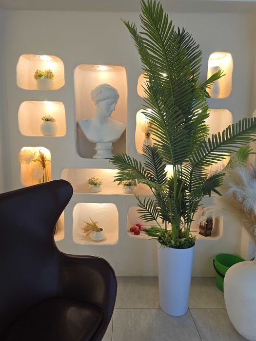 Уютная семейная фотосессия в студии.