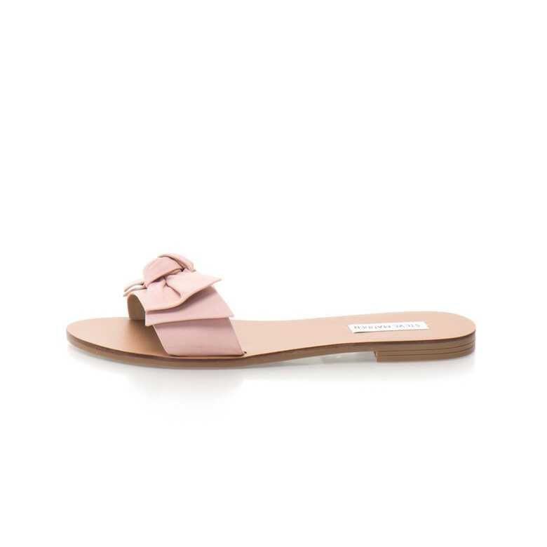 Steve Madden - Розови чехли от набук, размер 39