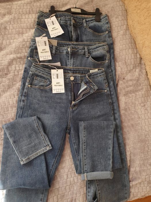 Blugi originali Denim Calitate PREmium , Mom fit