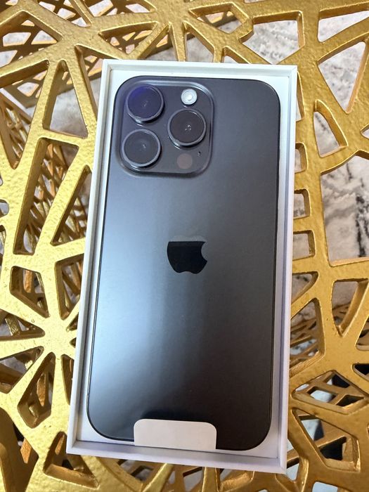 Iphone 15 pro Black Titanium 256 Gb Nou la cutie Factura Garantie