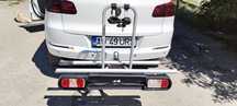 Suport auto pe cârlig pt. biciclete electrice .sustine 60kg !