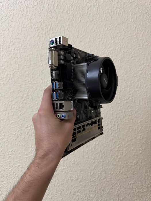 AMD Gigabyte B450M DS3H Ryzen 7 2700 kuller kamplekt