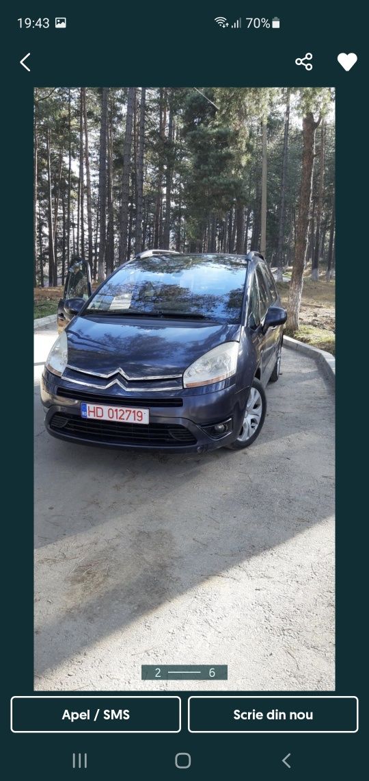 Dezmembrez Citroen C4  Grand Picasso