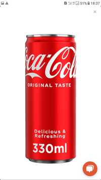 Vand coca cola doza 0.33 L, 12 buc / bax