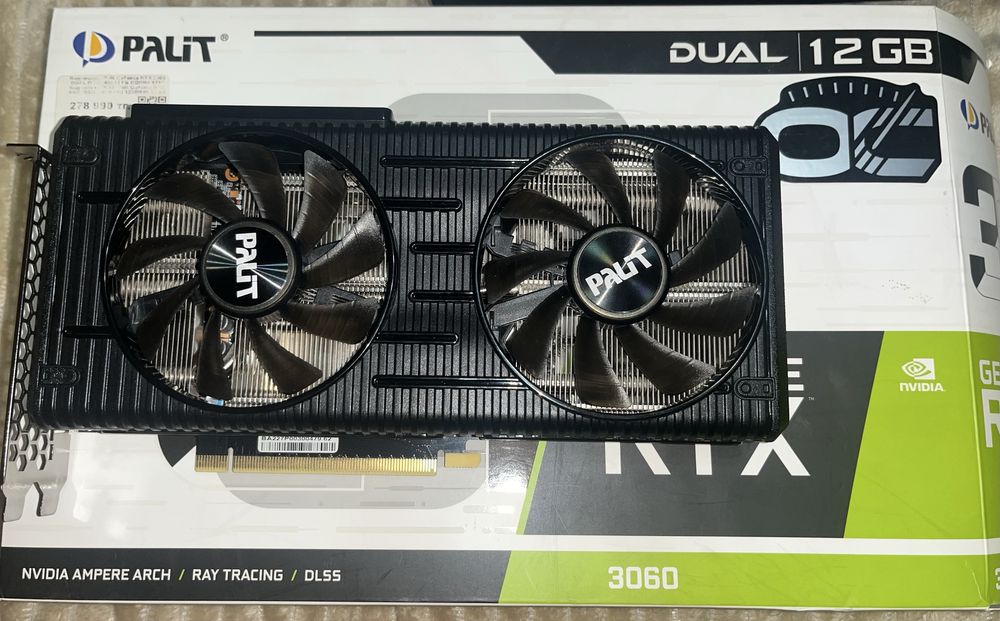 Rtx palit 3060 12 gb
