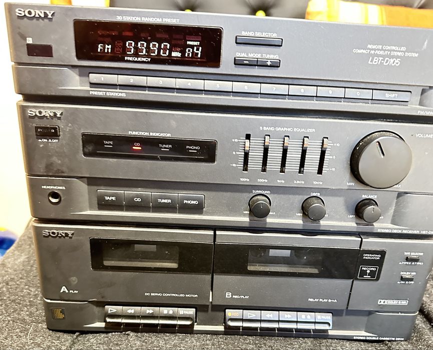 Linie audio Sony HST-D105 cu telecomanda originala!