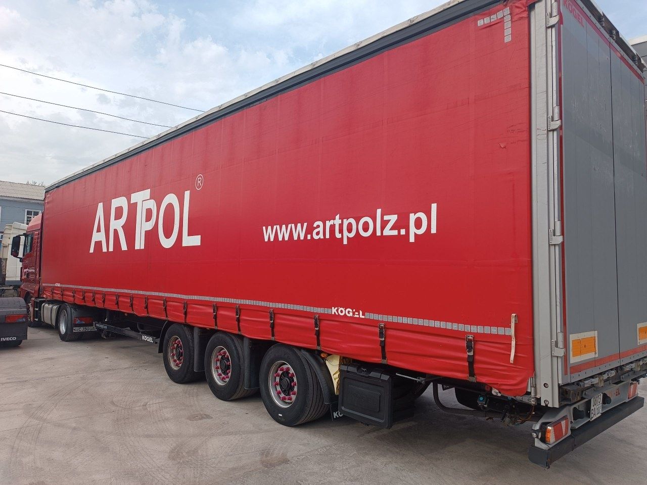 MAN TGX 18.440 + KOGEL прицеп Сотилади