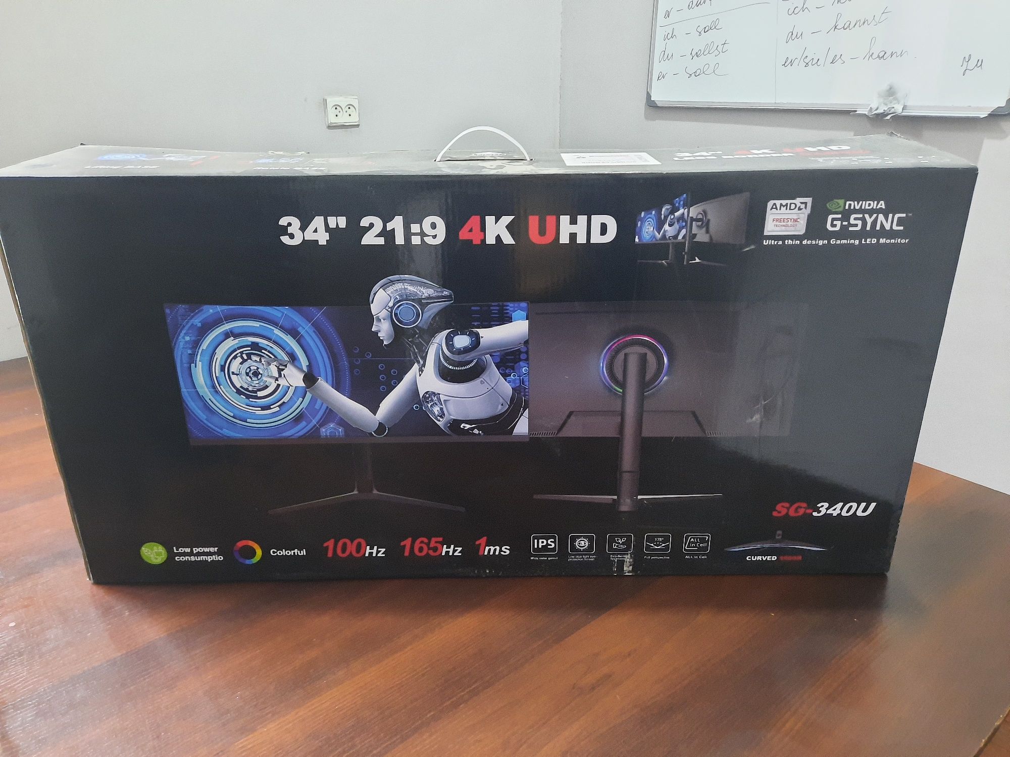Xtech monitor 34 4k 165hz