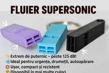 Fluier Supersonic peste 125 dB – Mic, dar extrem de puternic!