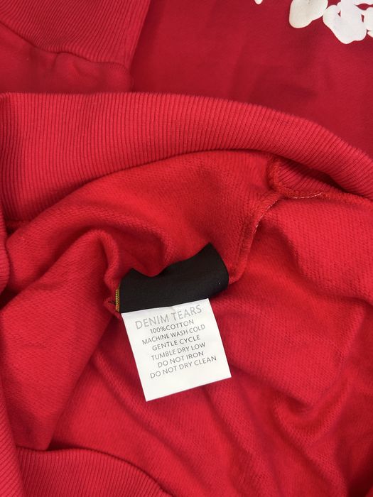 Hanorac Denim Tears Rosu