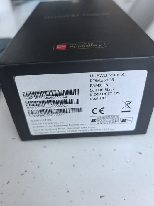 Huawei mate 50 8gb RAM 256 Rom