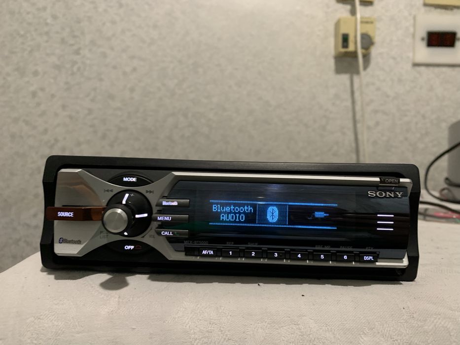 Авто Cd Sony Bluetooth Графики