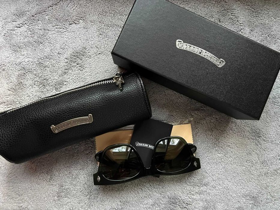 Ochelari soare Bărbați Chrome Hearts CH8247  Stil Unic+CUTIE+TOC PIELE