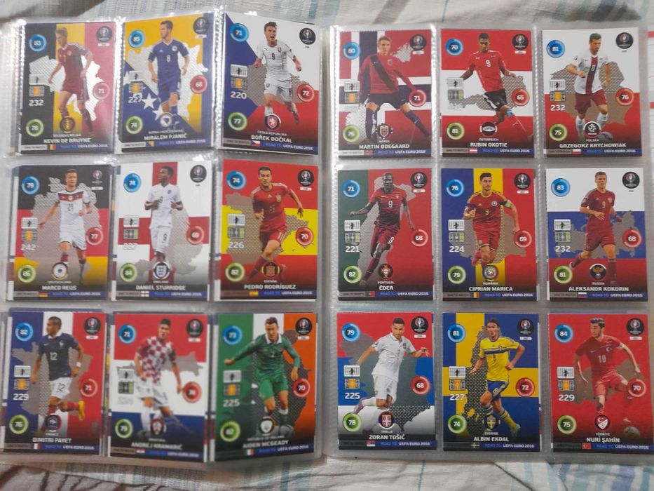 Рядък Албум Panini Road to UEFA EURO 2016 Album Complete 333 Cards