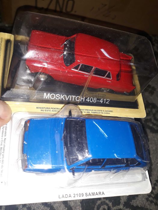 Lada Zaz Trabant Szm Volga Moskvich Gaz Fiat 1.43 Deagostini