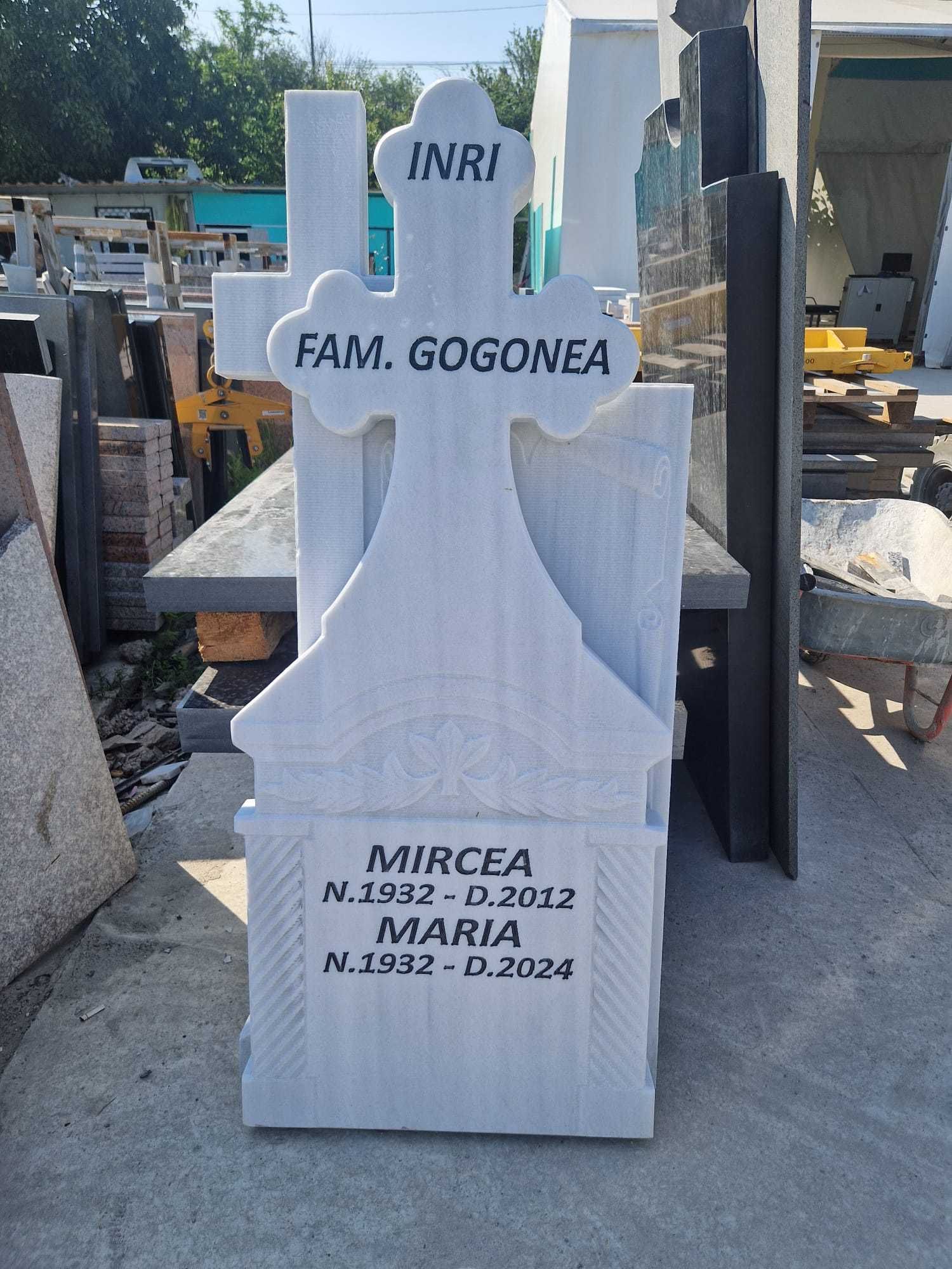 monumente funerare cruce marmura si granit gravura fotoceramica poze
