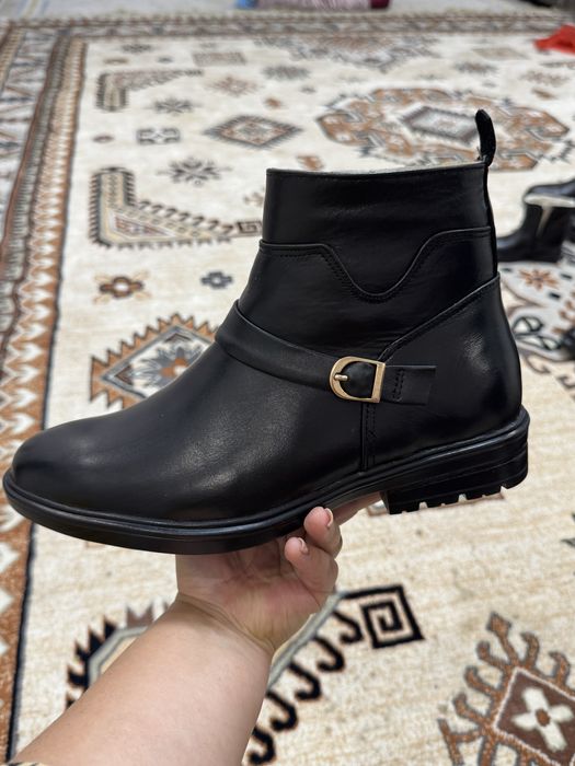 Мужская обувь натуральная кожа , натуральный мех