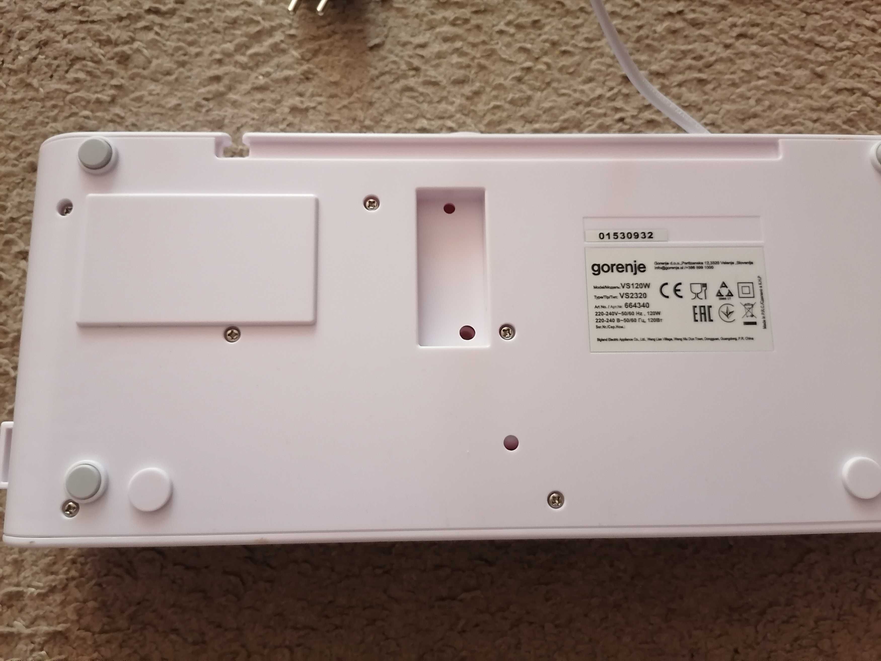 Машинка за пакетиране с вакум gorenje 120w