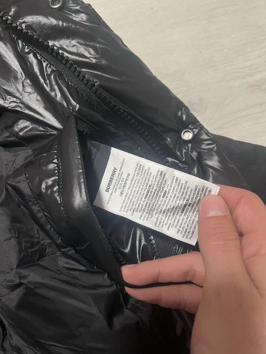 Мъжко зимно яке Burberry гъши пух