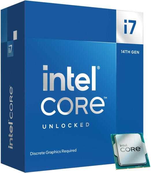 INTEL Core i7-14700KF 3.4Ghz LGA1700 33MB Cache BOX CPU