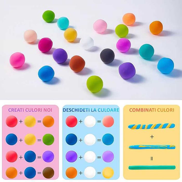 Комплект моделин/клей 36 броя;72 броя и 108 броя; с аксесоари;ПРОМОЦИЯ