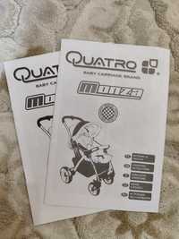 Quatro MONZA ( ADAMEX) Продается детская коляска