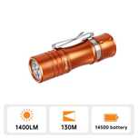 Lanternă led EDC Wurkkos TS10 V2, LED-uri auxiliare RGB