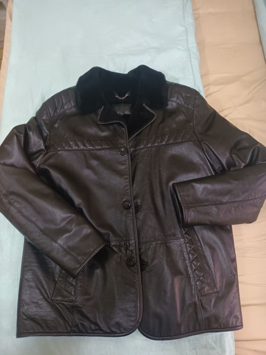 Мъжки кожух Нов Агнешка кожа