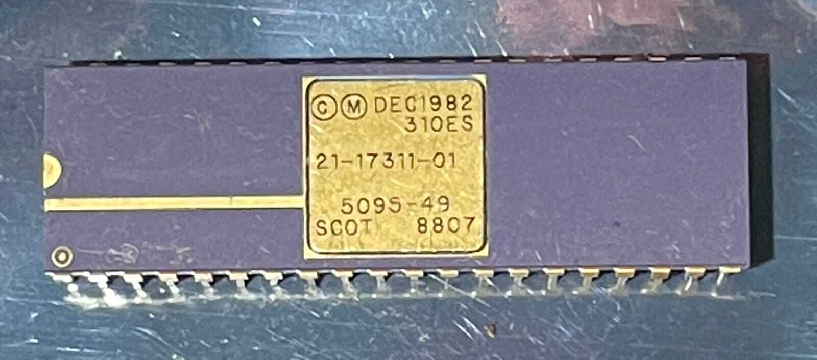 DEC Digital T11 Processor Chip DCT11-AA 21-17311-01