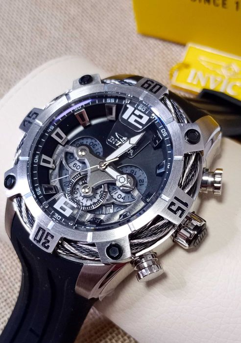Ceas  Chronograph Invicta  Black Dial IN- 35629 - Barbati