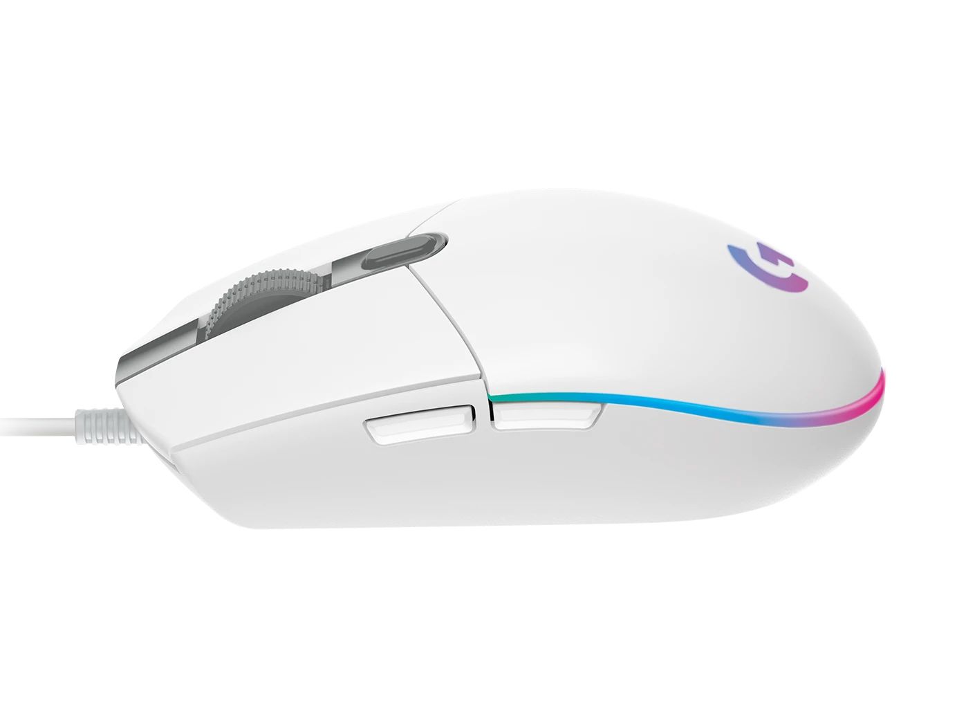Игровая мышь Gaming Logitech G102 LightSync Black White Blue Lilac