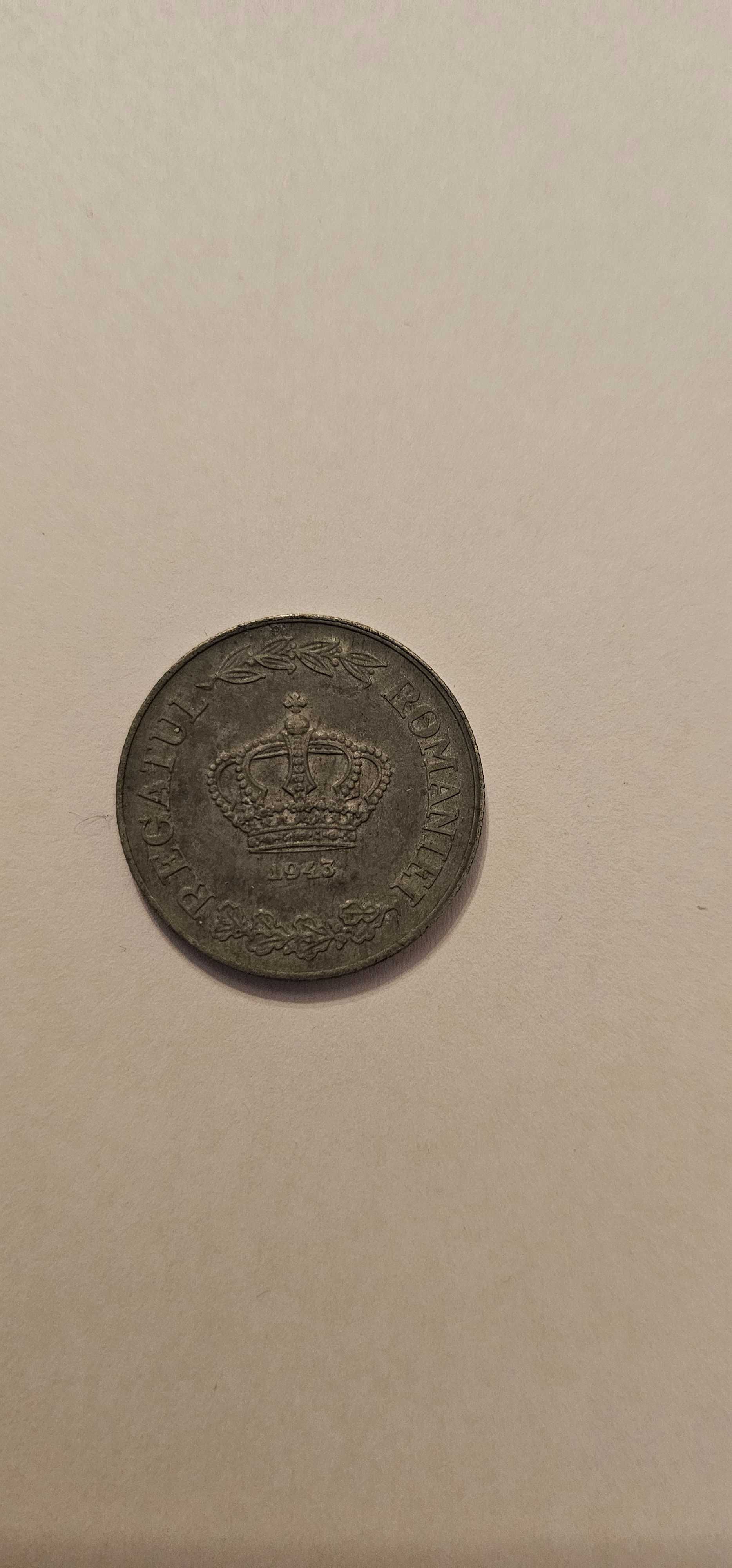 Moneda 20 Lei 1943 - Regatul Romaniei