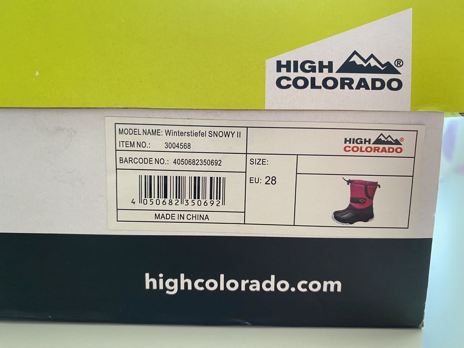 Детски ботуши High Colorado номер 28