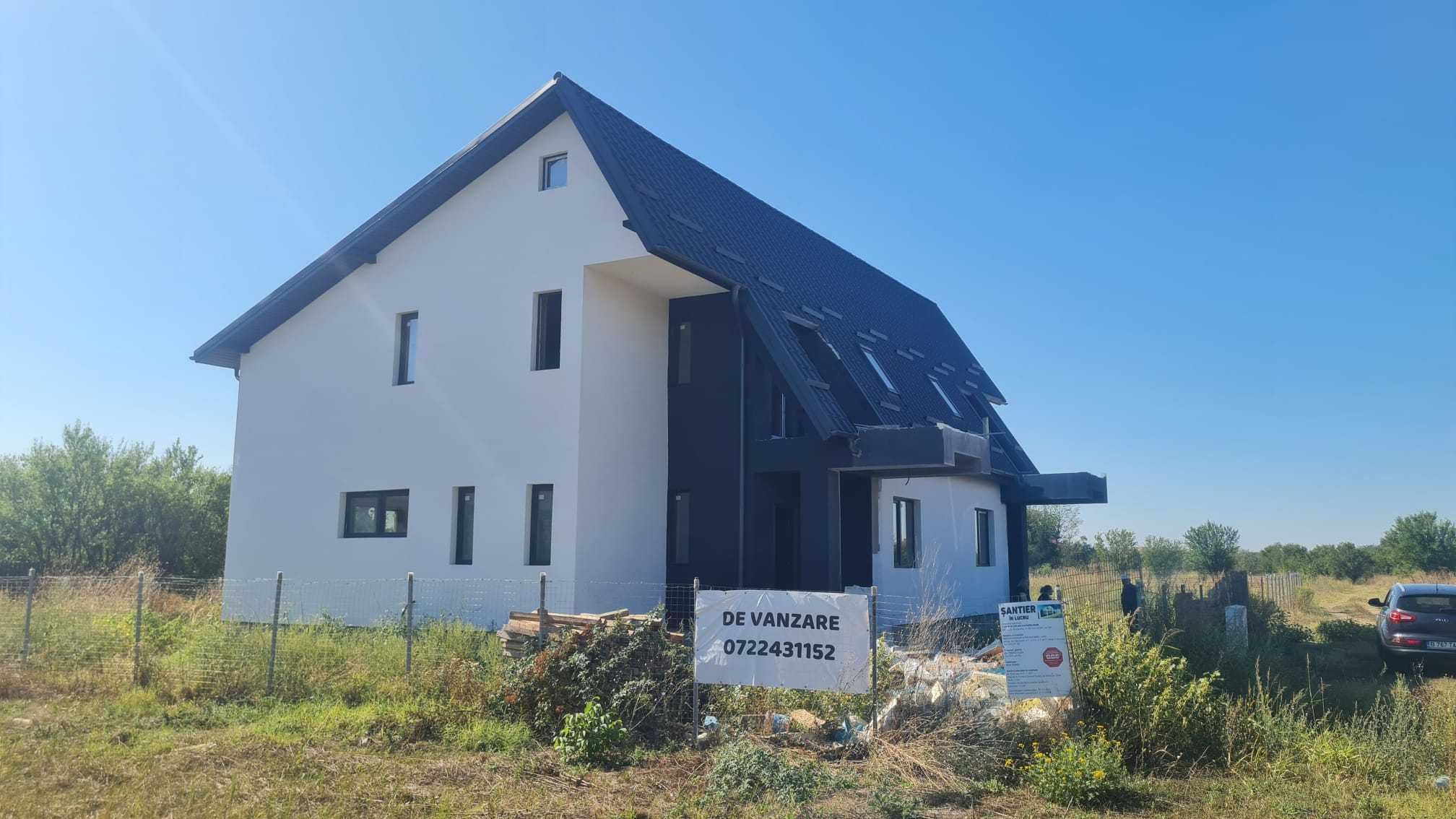 Casa independenta energetic in com Cornetu, 17 km de Piata Unirii