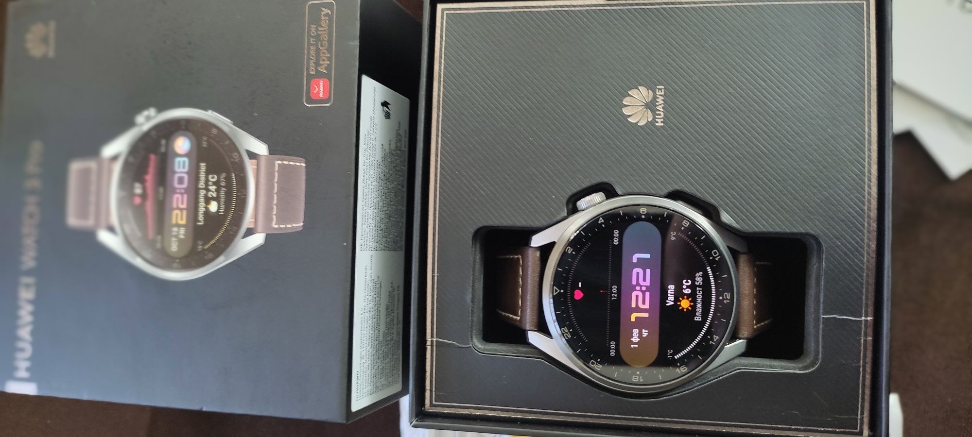 Huwaei smart watch 3 Pro Titanium Sapphire LTE GT