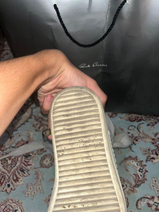 Rick owens ramones jumbo lace