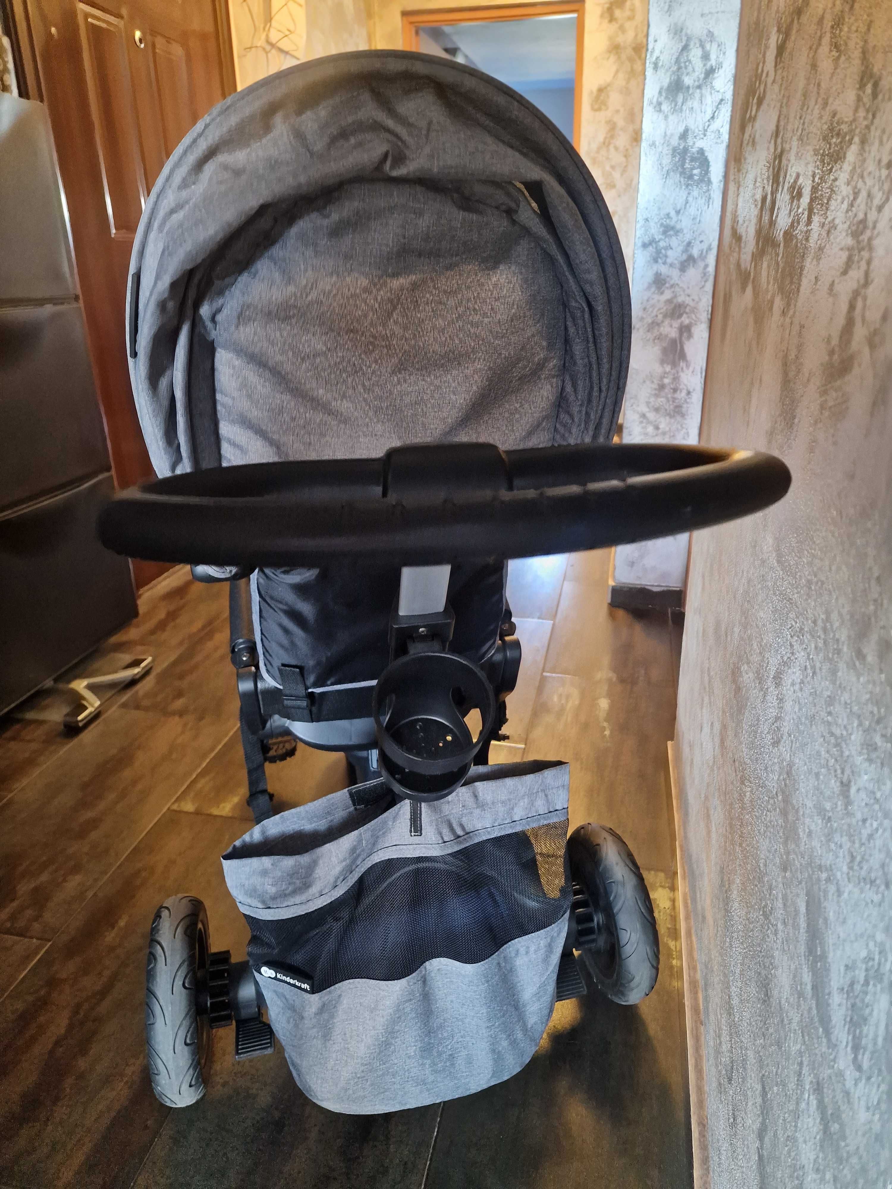 Триколка Easytwist Kindercraft сива