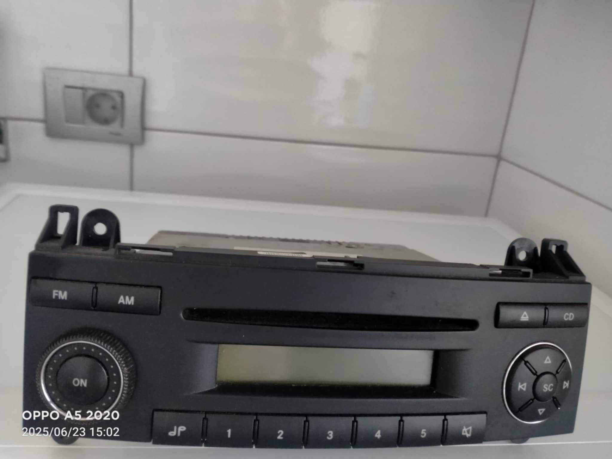 Radio cd player mercedes a class w 169