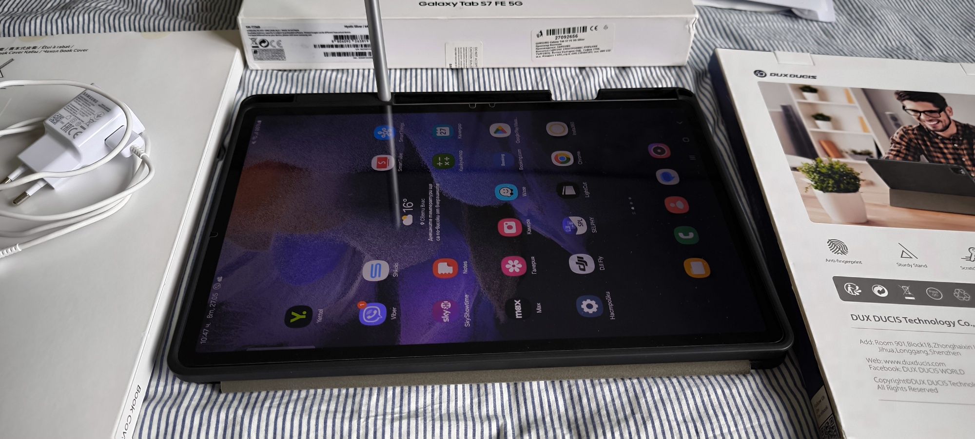 Galaxy Tab S7 FE 5G Mystic Silver 64GB