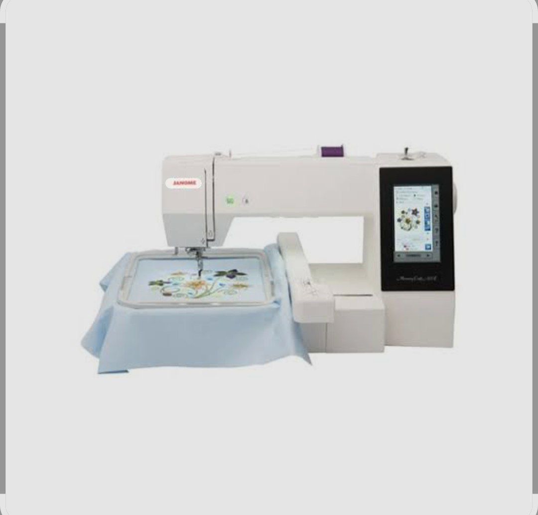 Vishivka moshina janome e 500 yengi