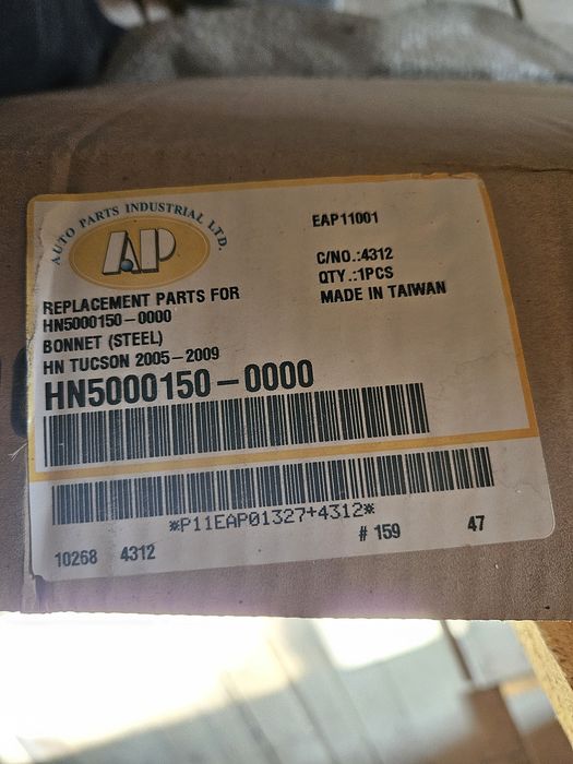 Capota Hyundai Tucson 2006 - 2009