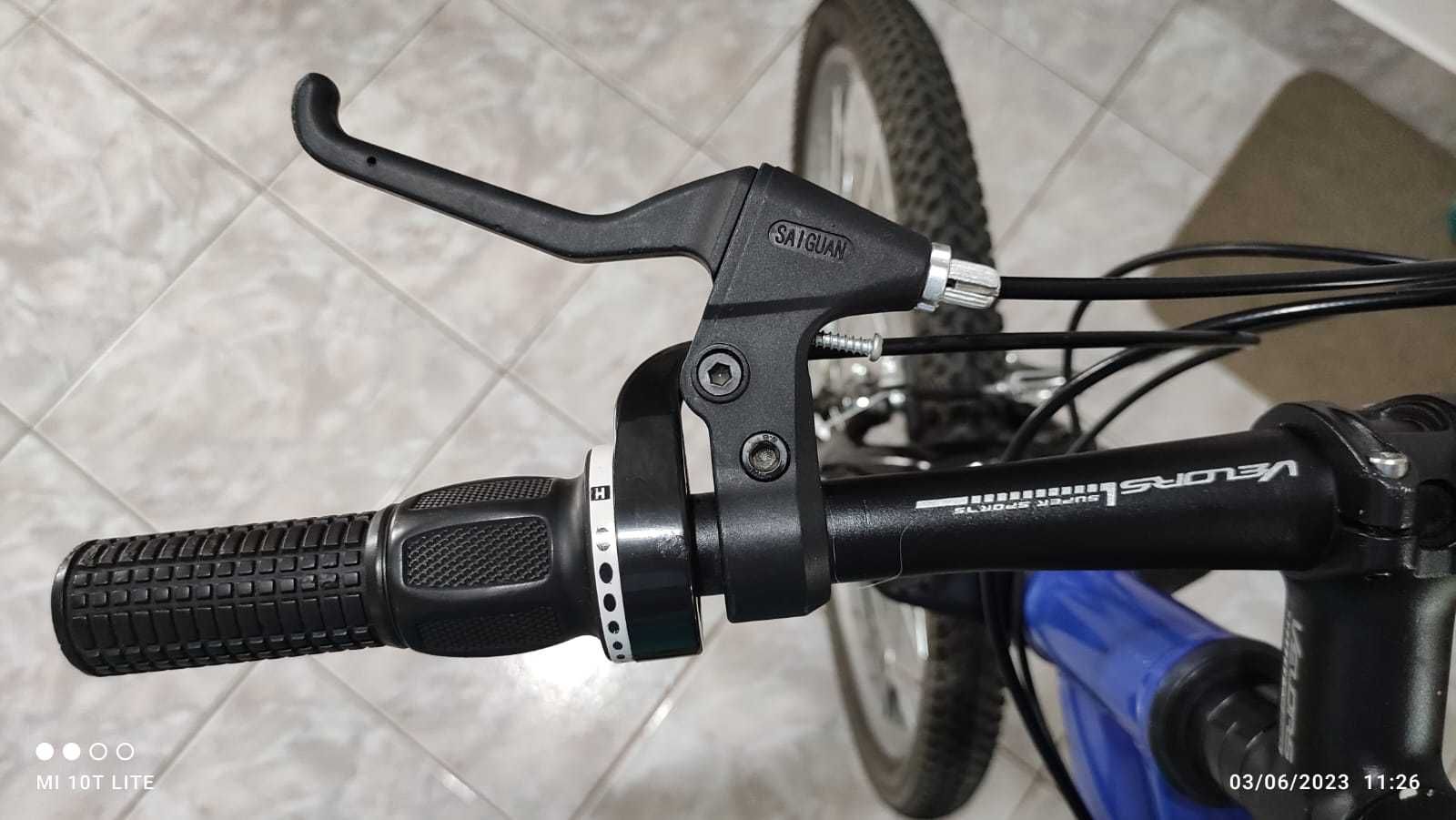 Bicicletă Velors Full Suspension 24"