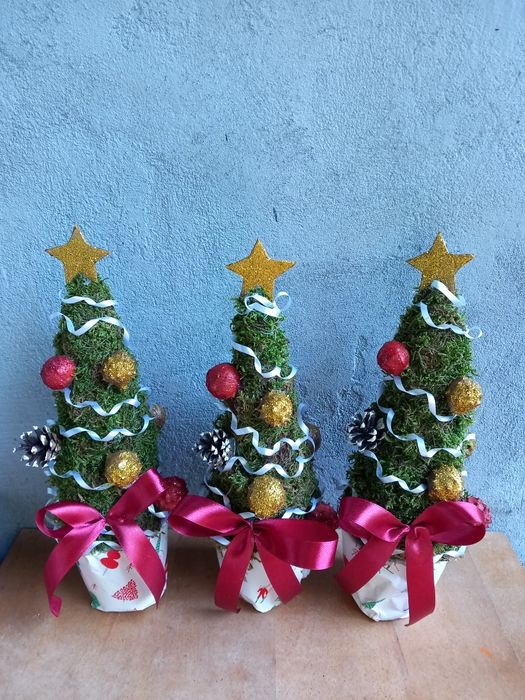 3 buc brad Crăciun împodobit cadou educatoare mama nași bunica ea el